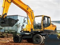 全液壓輪式挖掘機