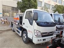 成龍威福田小卡藍(lán)牌油罐車